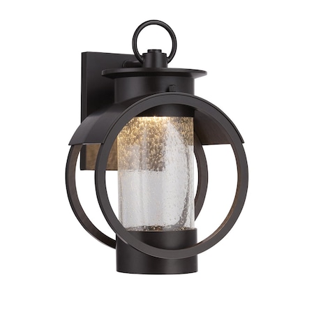 Designers Fountain Arbor 12in Burnished Bronze Integrated LED Outdoor Line Voltage Wall Sconce LED32811-BNB